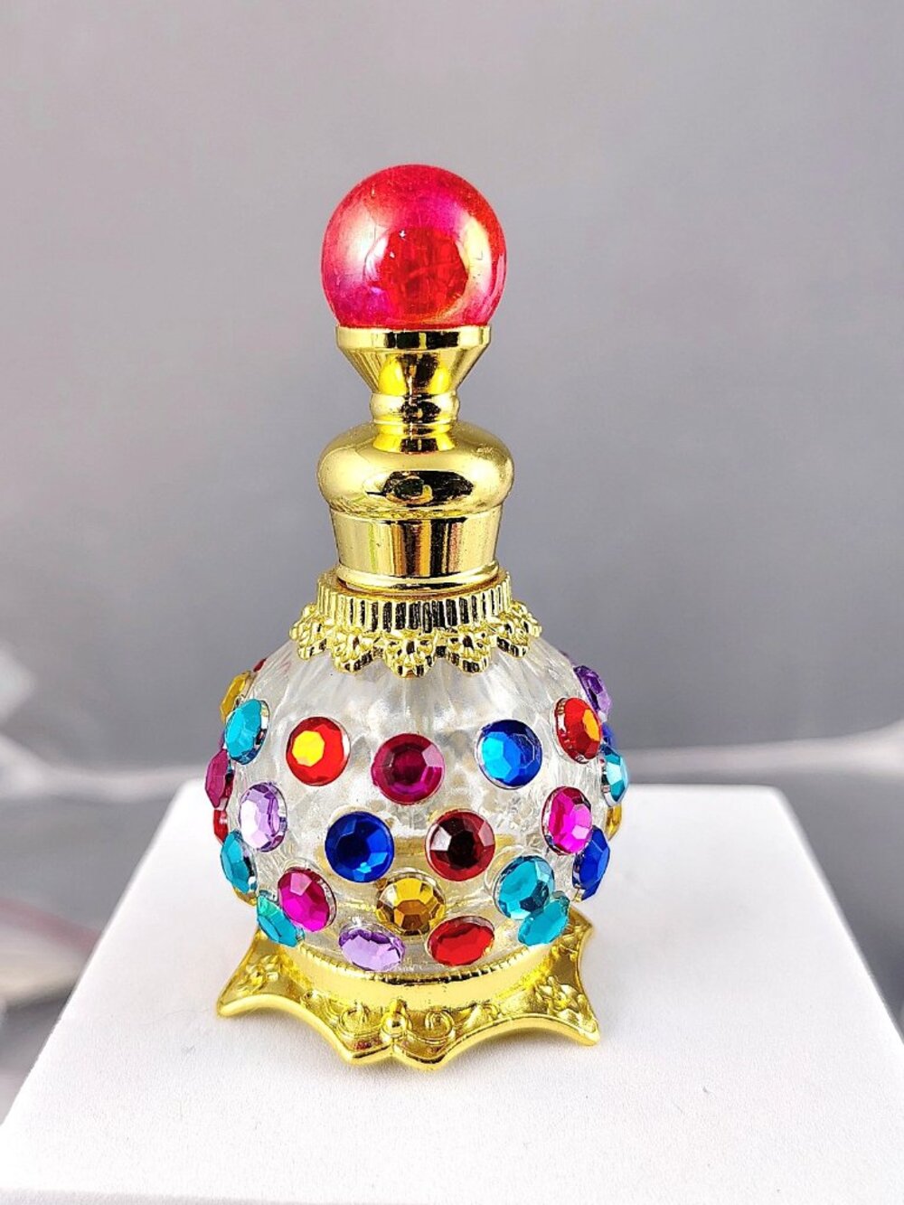 NWOT   Multi-colored Sequin Bottle